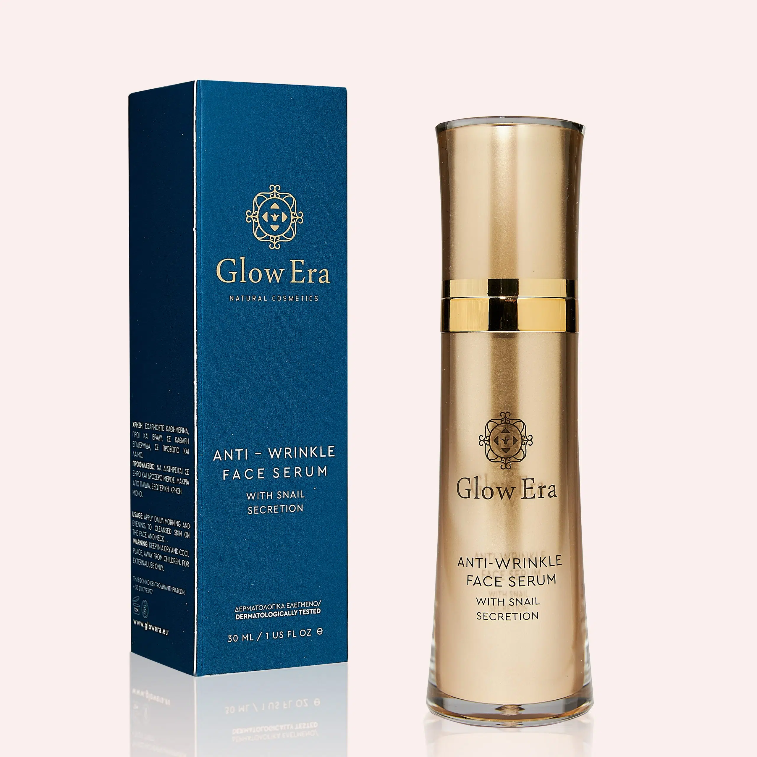 Glow Era Anti – Ageing Face Serum with Snail Secretion, 30ml
