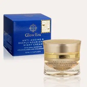 Κρέμα Νυκτός Με Έκκριμα Σαλιγκαριού Glow Era, 50ml